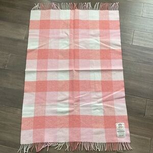 Avoca the Mill 2024 100% lambs wool baby girl blanket